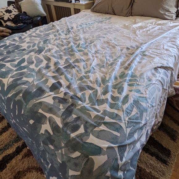 West Elm Bedding West Elm King Duvet Cover Organic Cotton Poshmark